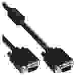 InLine® S-VGA Kabel, 15pol HD Stecker / Stecker, schwarz, 1,5m Kabel SVGA / VGA ST/ST Standard