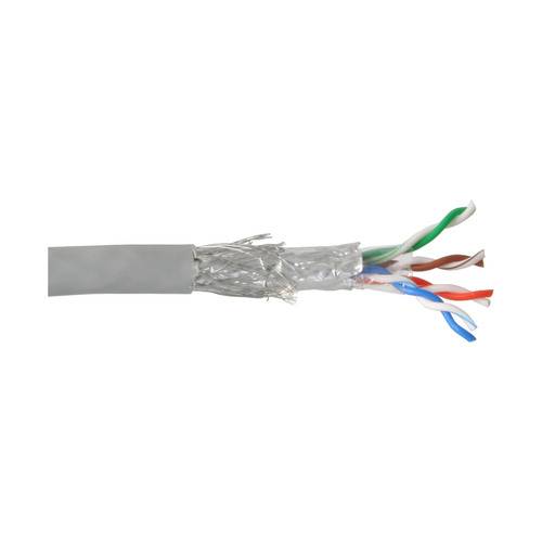 InLine® Verlegekabel, SF/UTP, Cat.5e, AWG24 CCA, PVC, 100m Kabel Rohware/Meterware Verlegekabel