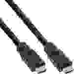 InLine® HDMI Kabel, HDMI-High Speed mit Ethernet, Premium, 4K2K, Stecker / Stecker, schwarz / gold,
