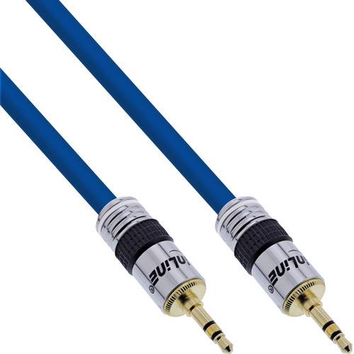 InLine® Klinken-Kabel PREMIUM, 3,5mm Stecker / Stecker, 2m Kabel Audio- / Videokabel diverse Cinch