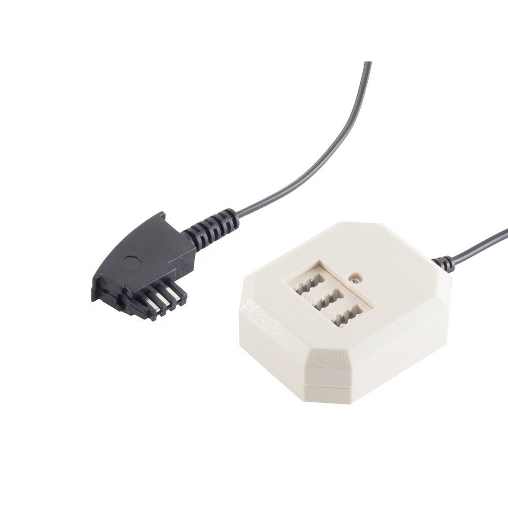 S-Impuls - Telefonadapter - TAE-F (M) bis RJ-11, TAE-NFN (W)