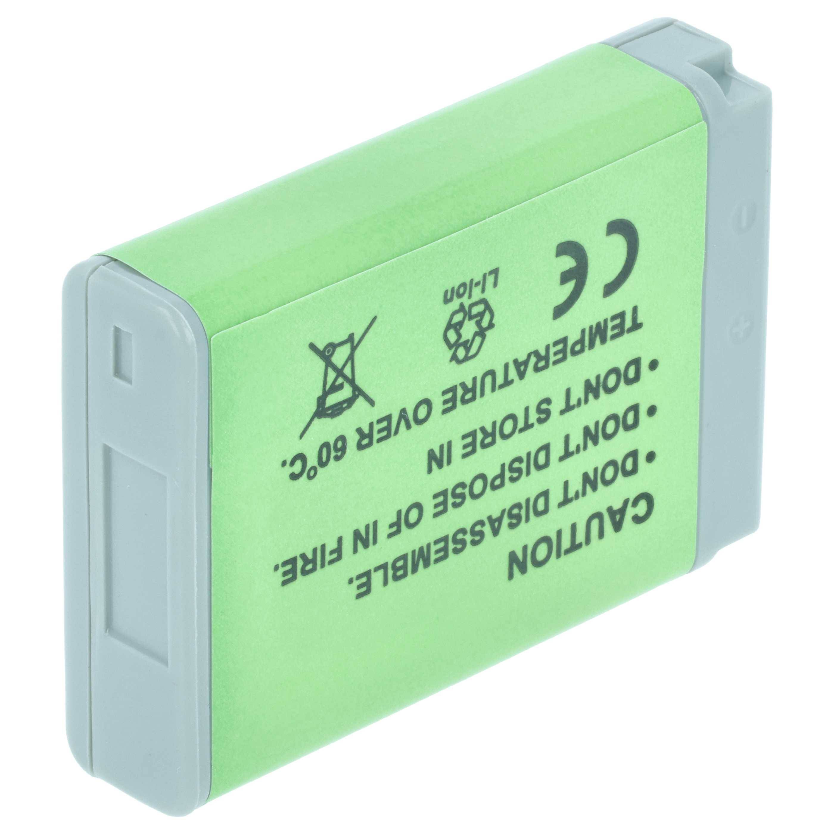 vhbw Akku Ersatz für Canon NB-13L | für Kamera (1250 mAh, 3,7 V, Li-Ion)