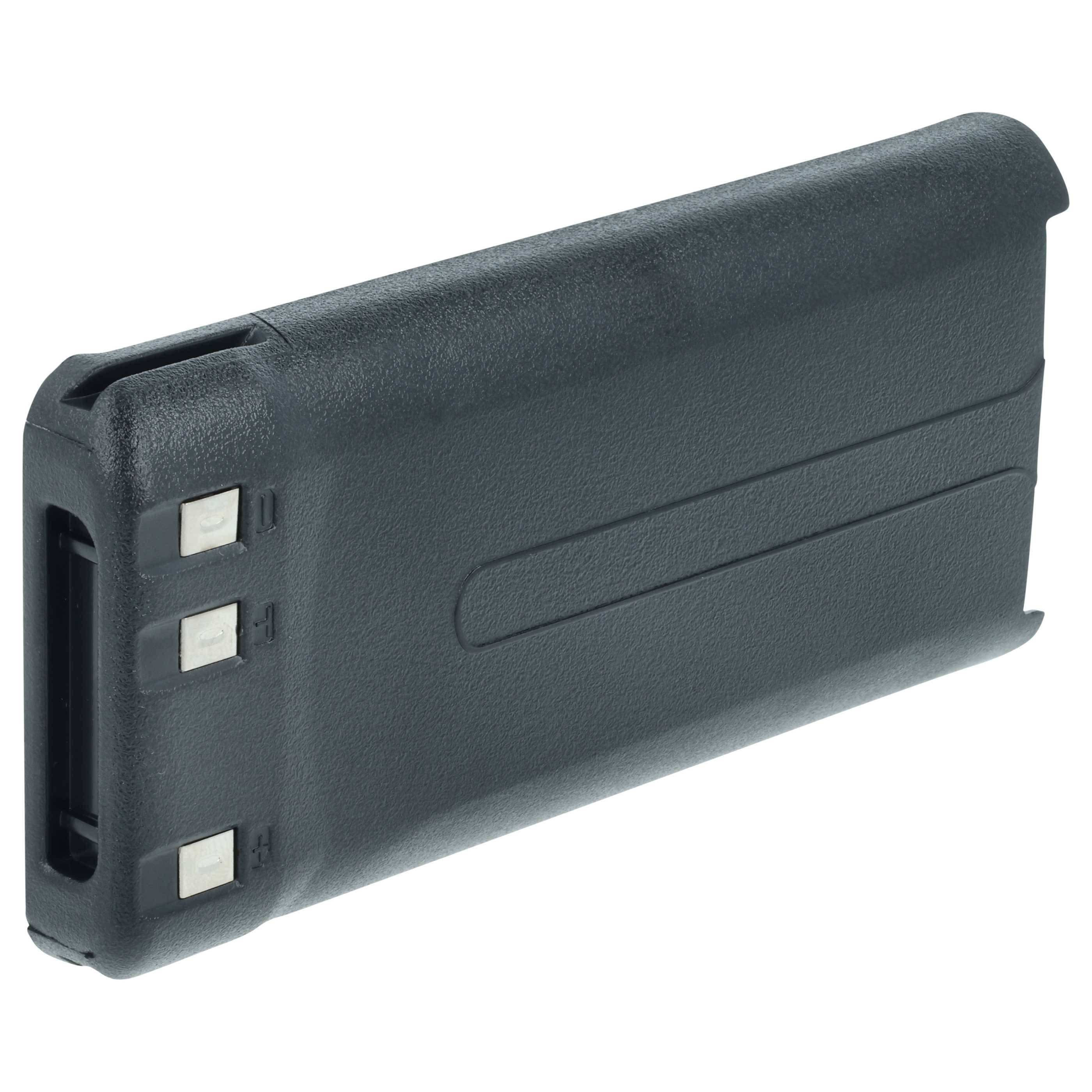 vhbw Akku kompatibel mit Kenwood TK2302VK, TK-3200, TK-2307, TK-2306M, TK-2307M, TK-2306 Funkgerät, Walkie Talkie (2300mAh, 7,2V, NiMH)