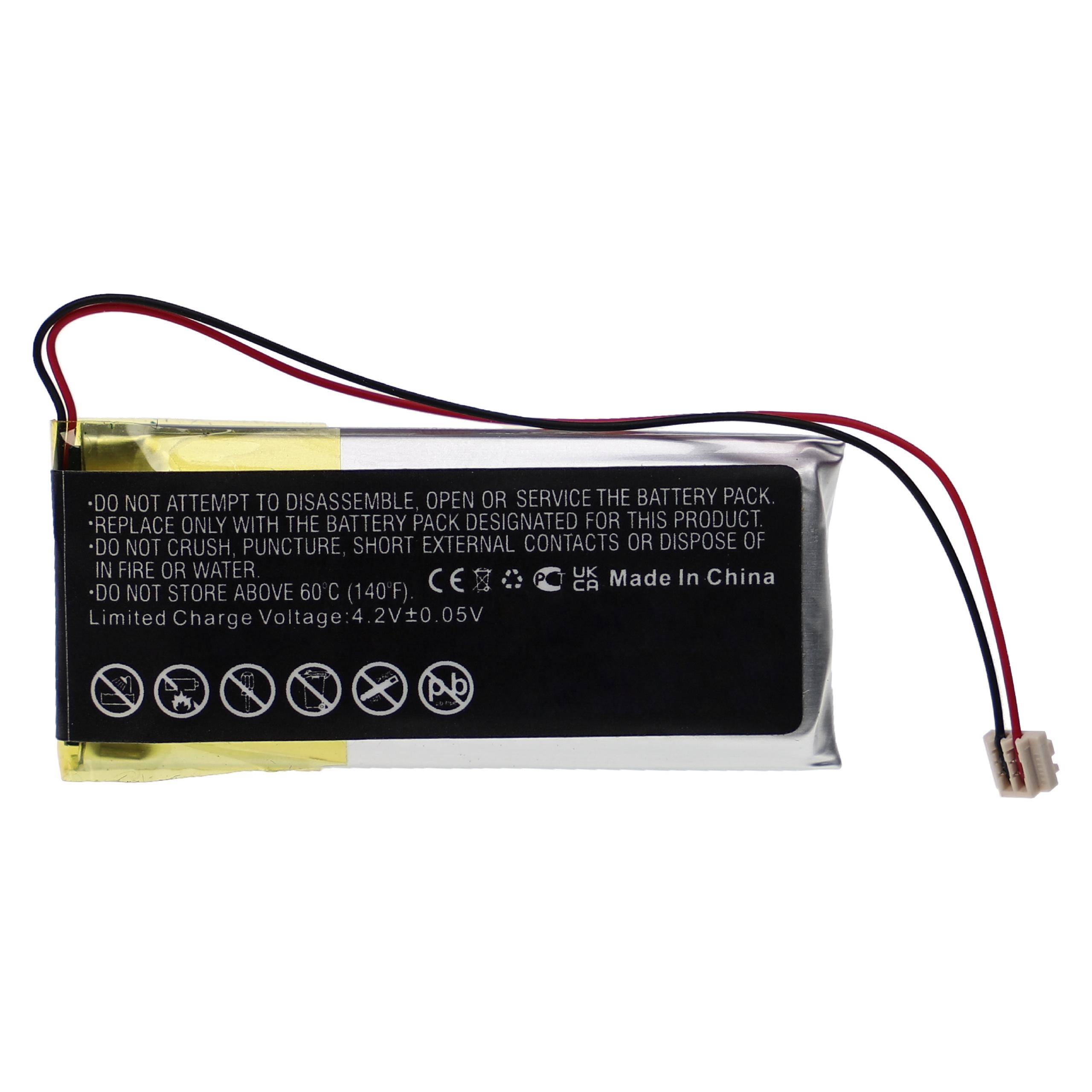 vhbw Akku Ersatz für Streamlight PL702245, 61128 für Multifunktionslampe (600mAh, 3,7V, Li-Polymer)
