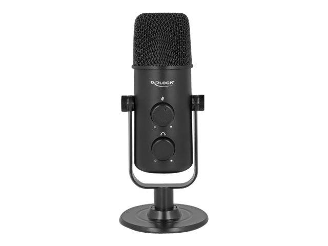 Delock - Mikrofon - USB - Schwarz