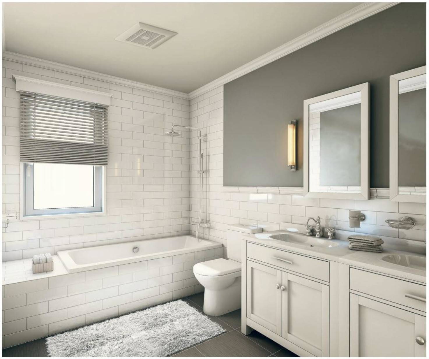 Deckeneinbauventilator Badlüfter CBF Serie 300 m³/h - CBF 250