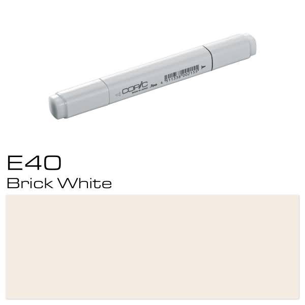 Marker E40 Brick White
