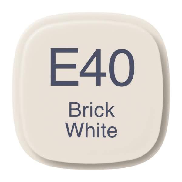 Marker E40 Brick White