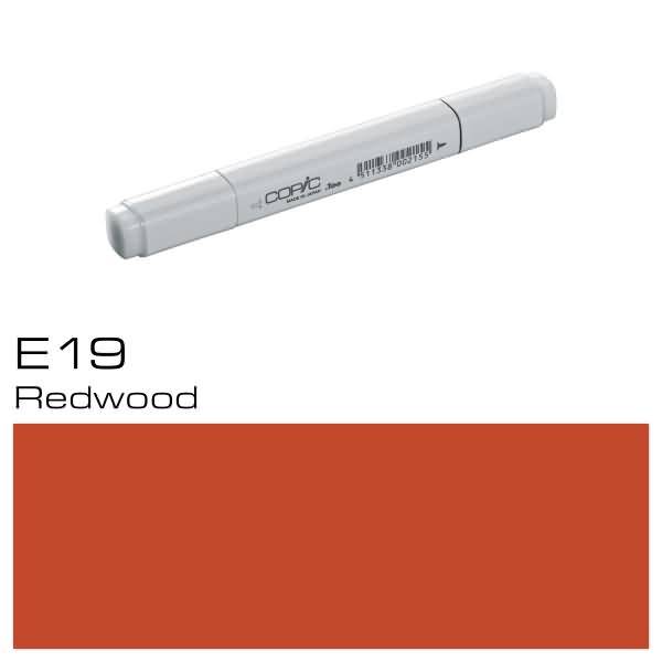 Marker Copic E19 Redwood