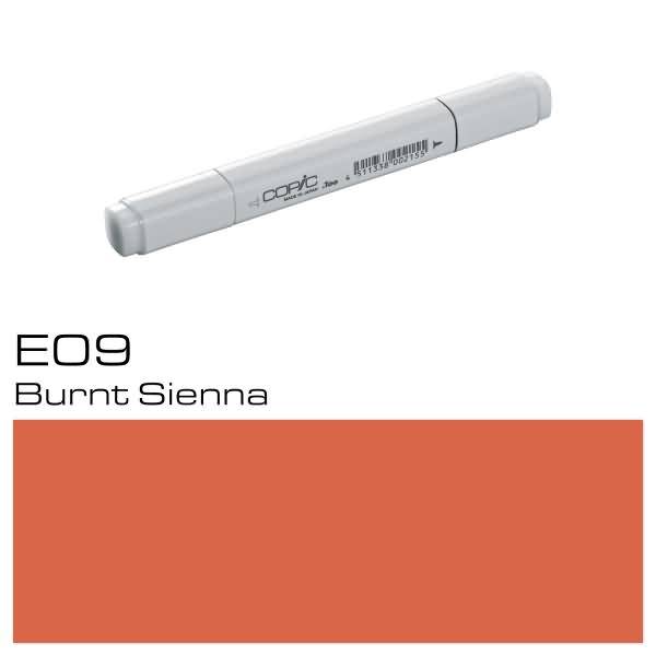 Marker E09 Burn Sienna