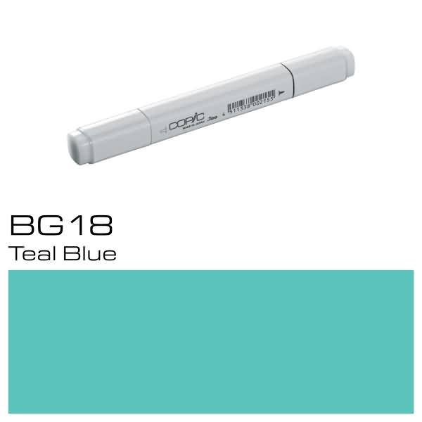 Marker BG18 Teal Blue