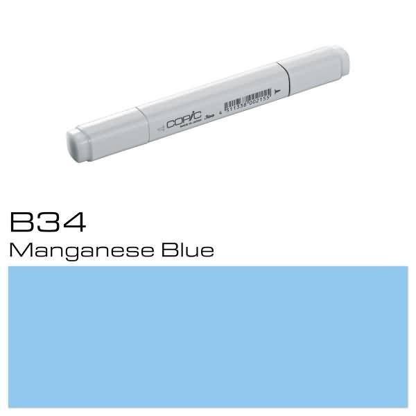 Marker B34 Manganese Blue