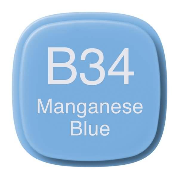 Marker B34 Manganese Blue