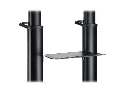 HAGOR BrackIT Stand HD XXL - Wagen - für Flachbildschirm / AV-Ausrüstung - Schwarz - Bildschirmgröße: 165-305 cm (65"-120")