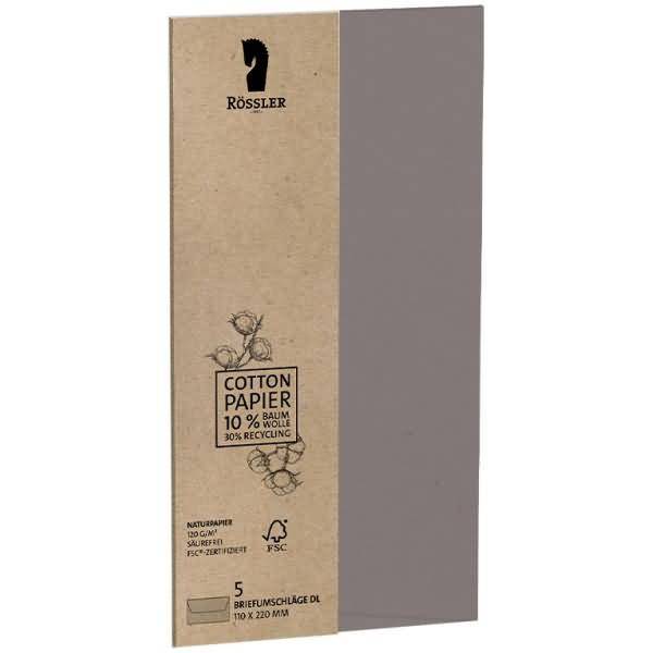 Briefumschläge DL Terra Muskat 120g/VE=5 Stück