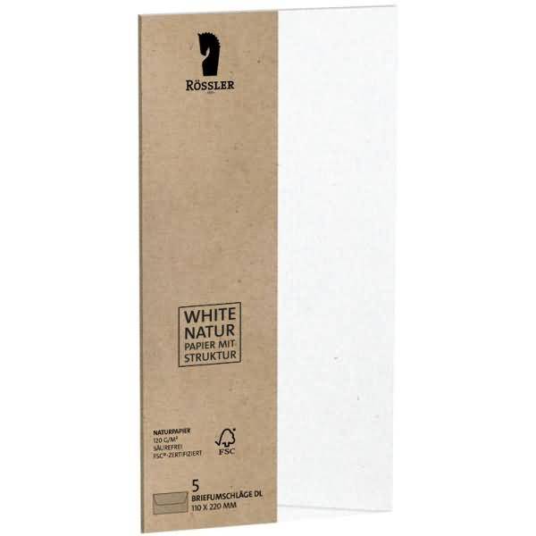 Briefumschläge DL Terra Cotton 120g/VE=5 Stück
