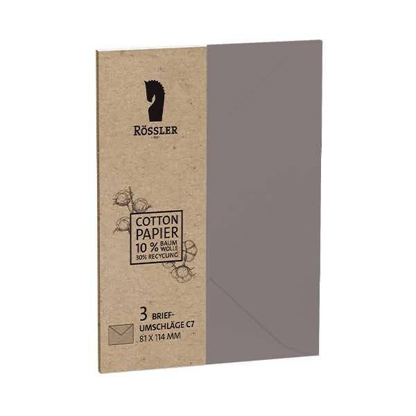 Briefumschläge C7 VE=3 Stück Terra Muskat