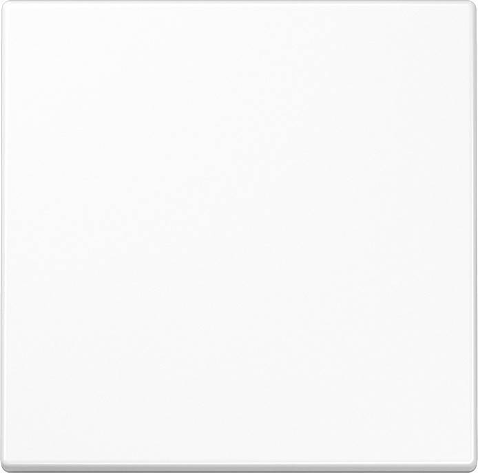 Ein einfaches weißes quadratisches Fliese, völlig leer, ohne Text oder Markierungen.