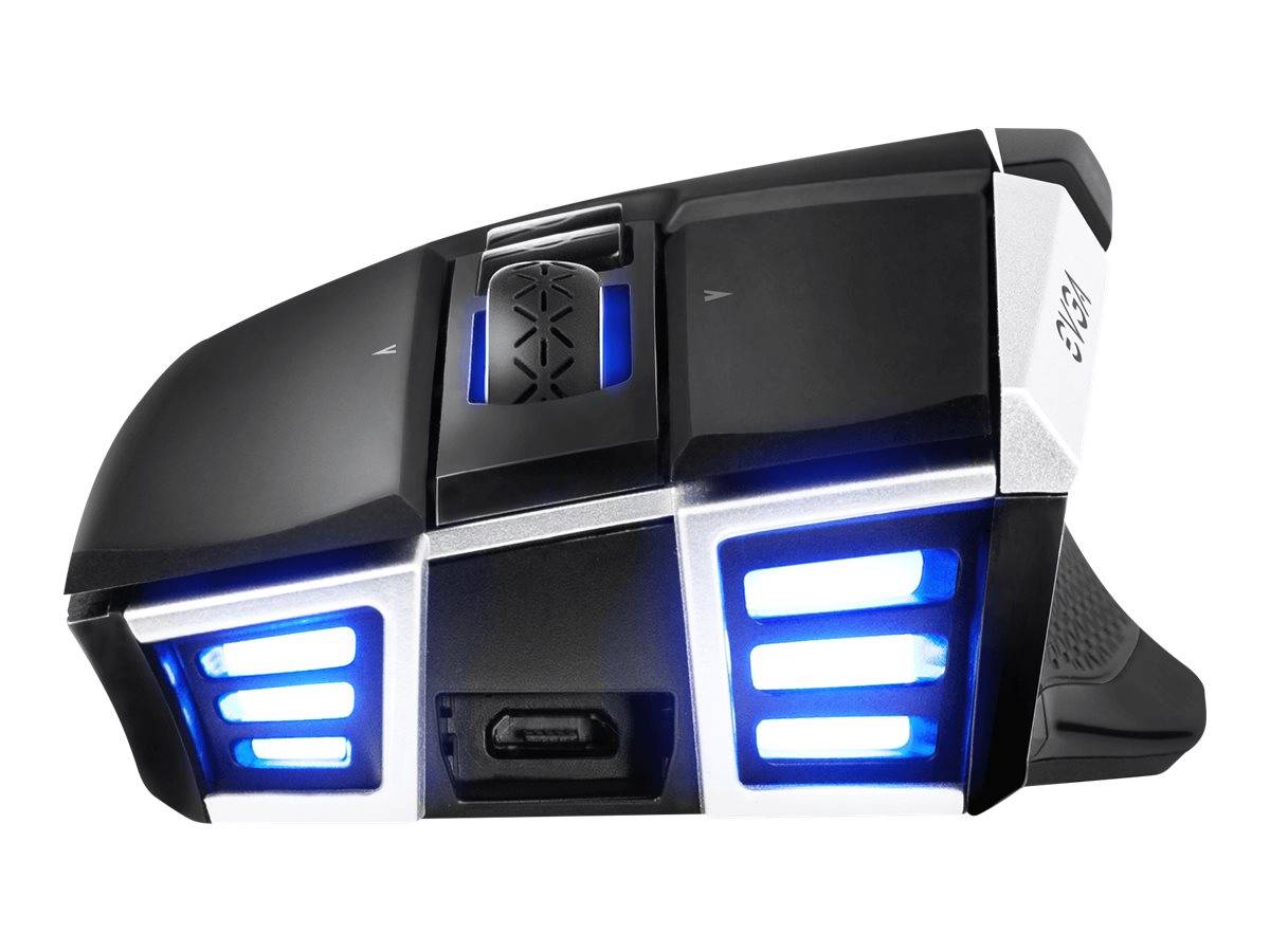 EVGA X20 - Maus - ergonomisch - optisch - 10 Tasten