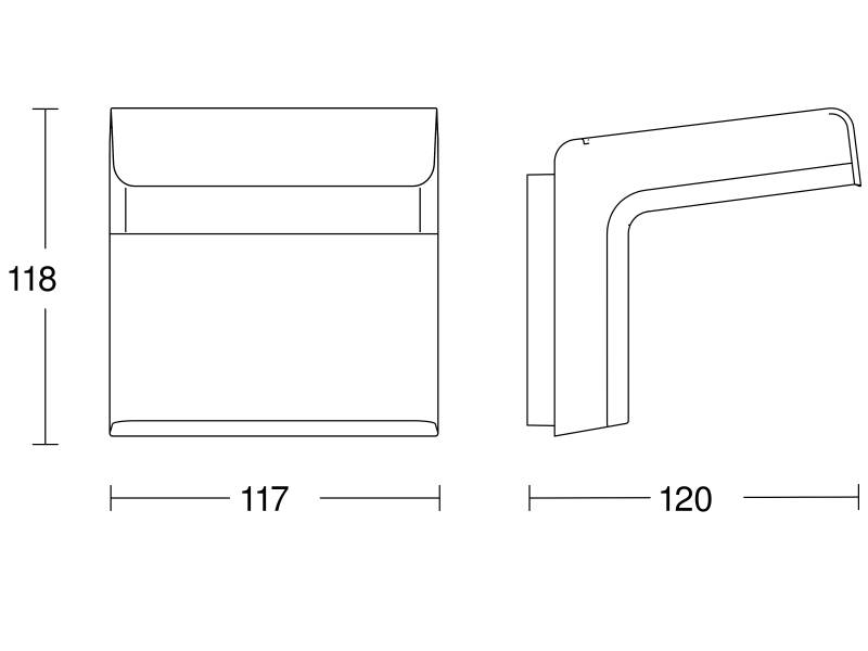 Steinel Bewegungsmelder iHF 3D AP WS COM1