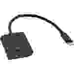 InLine® USB Display Konverter, USB-C Stecker zu Mini DisplayPort Buchse (DP Alt Mode), 4K/60Hz, /