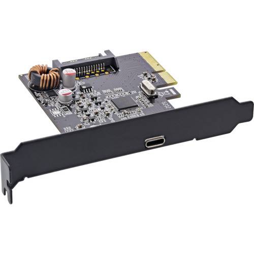 InLine® Schnittstellenkarte, PCIe x4, USB 3.2 Gen.2x2, 1x USB-C I/O-Karten / Frontpanel /