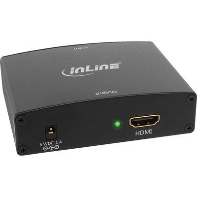 InLine® Konv. VGA+Audio zu HDMI Adapter / Konverter Video / Audio