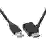 InLine® HDMI Adapter Stecker/Buchse mit USB-Power Einspeisung 0,5m / Konverter zu / DVI / mini