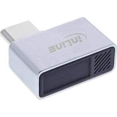 InLine® USB-C Fingerabdruck Scanner, Windows Hello kompatibel Eingabe / Ausgabe USB Scanner