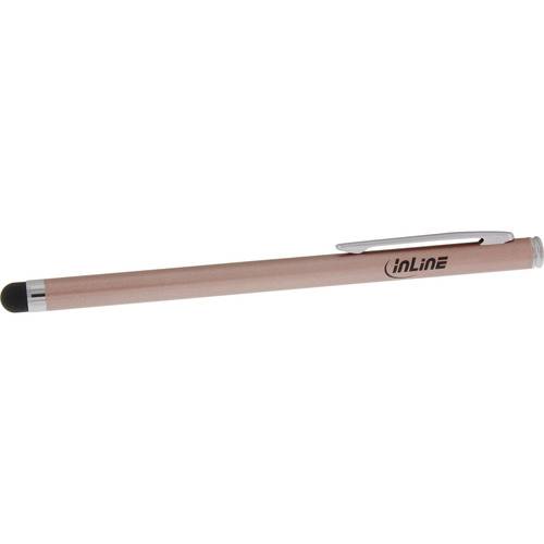 Ein Metallus-Stift mit schwarzer Spitze und Clip, mit der Marke „inLine