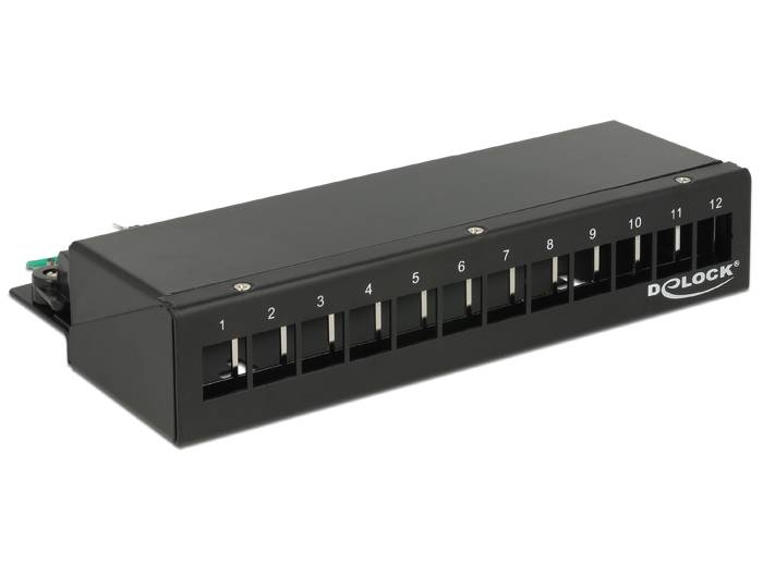 DeLOCK Keystone Desktop Patch Panel - Patch Panel