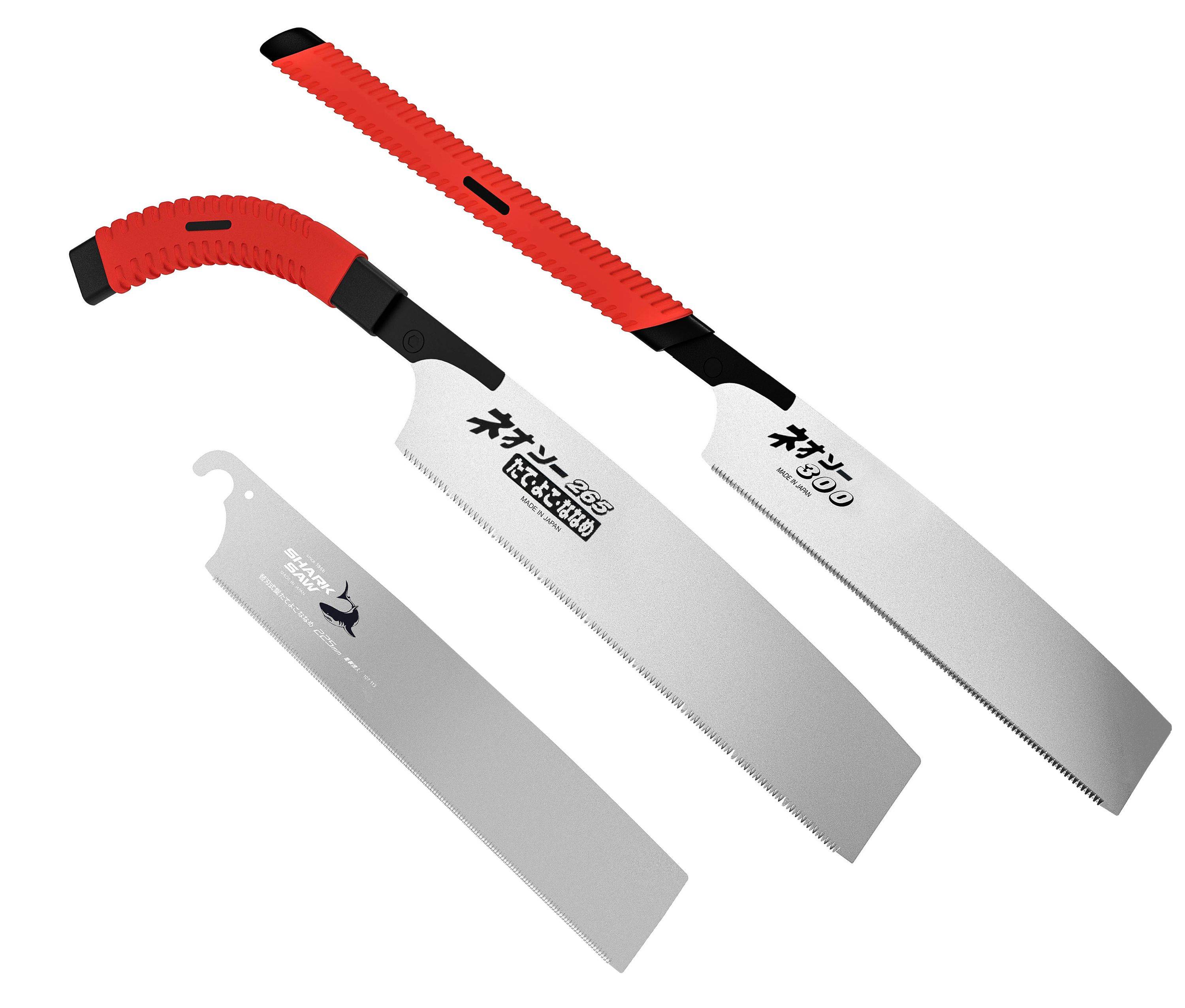 FAMEX 5550 Profi Japansäge Kataba - Japanische Zugsäge 225 / 265 / 300 mm - Handsäge für den Handwerker und Industrie