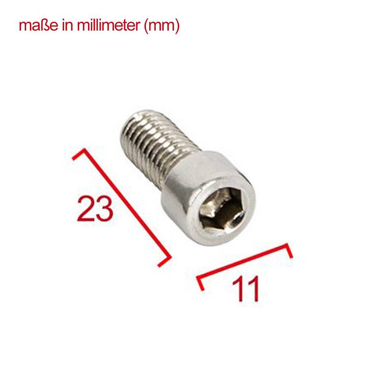 SCHMIDT systemprofile 10x Zylinderschraube M8 16mm Zylinderkopf Schraube Innensechskant Aluprofil-Zubehör