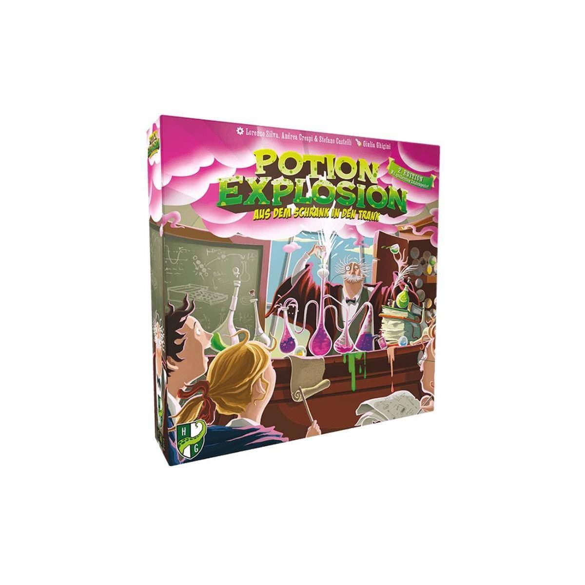 HR018 - Potion Explosion (2nd Edition), Murmelspiel, 2-4 Spieler, ab 8 Jahren (DE-Ausgabe)