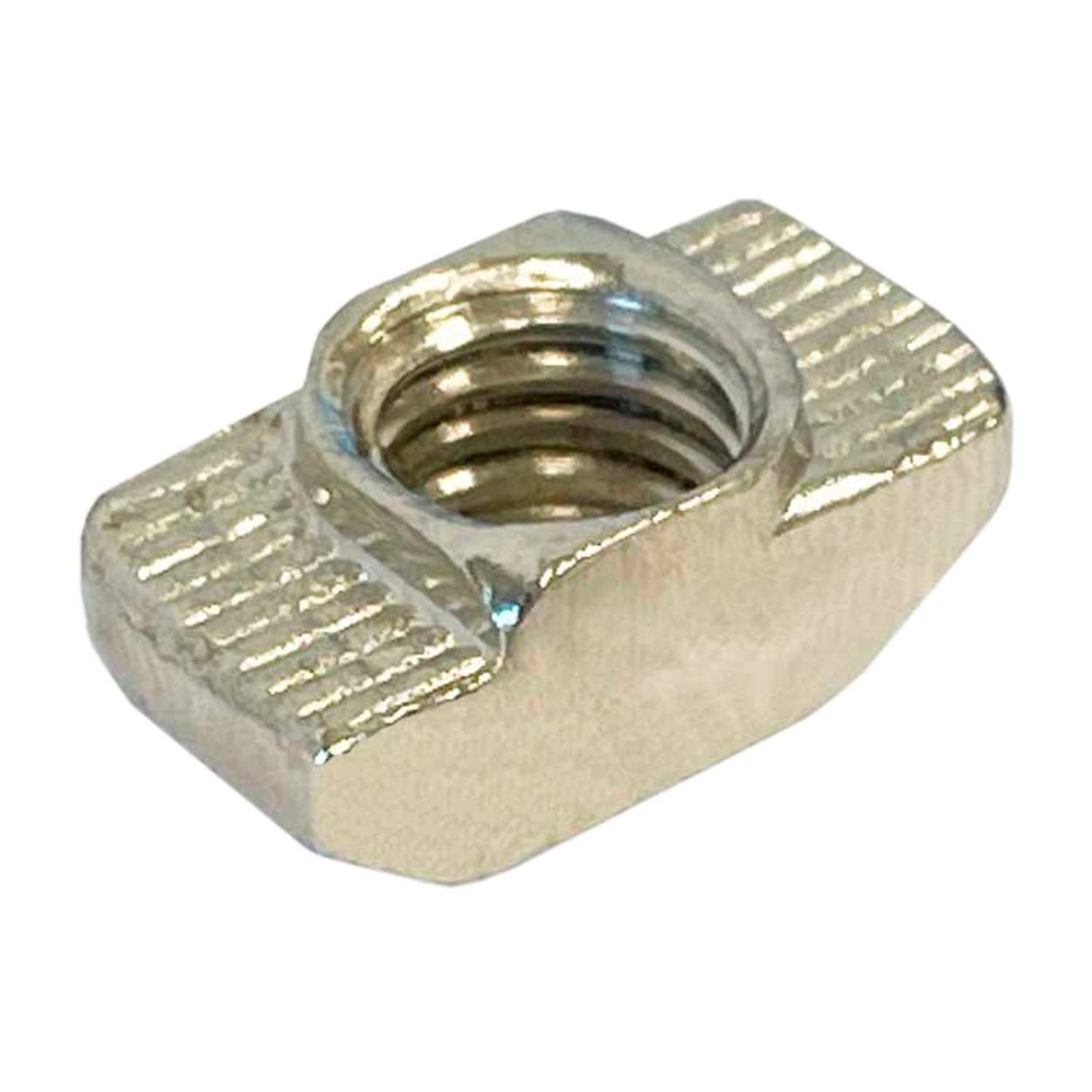 SCHMIDT systemprofile 100x Hammermutter Nut 8 M6 Hammerkopfmutter T-Nut-Mutter mit Steg Aluprofil-Zubehör