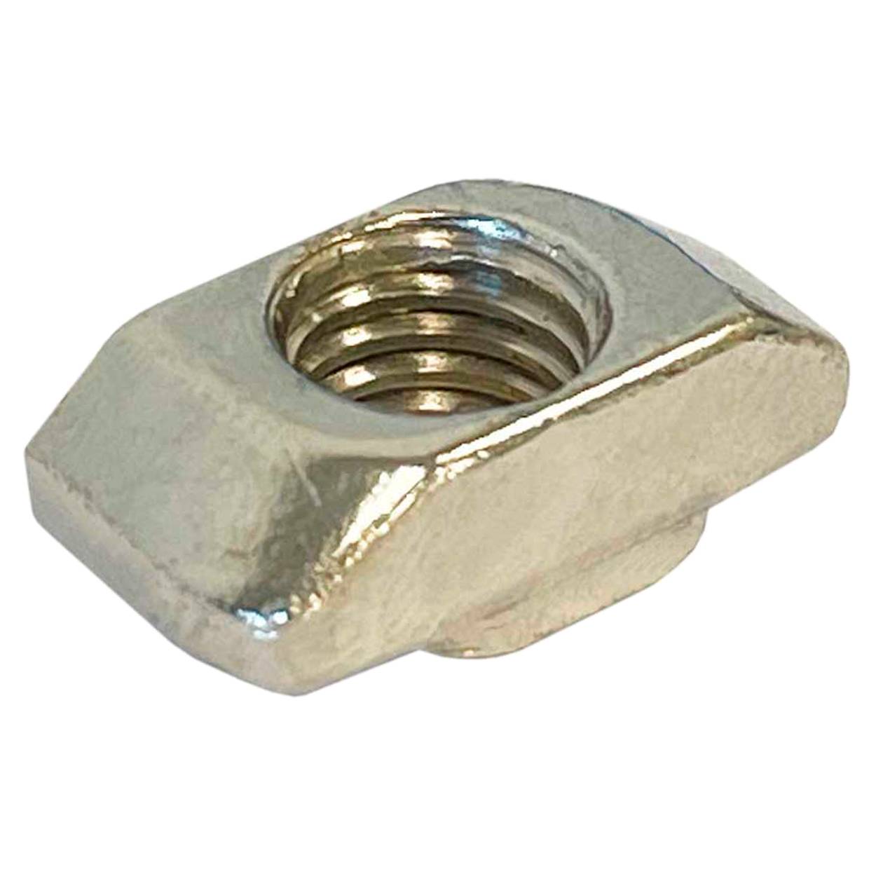 SCHMIDT systemprofile 100x Hammermutter Nut 8 M6 Hammerkopfmutter T-Nut-Mutter mit Steg Aluprofil-Zubehör