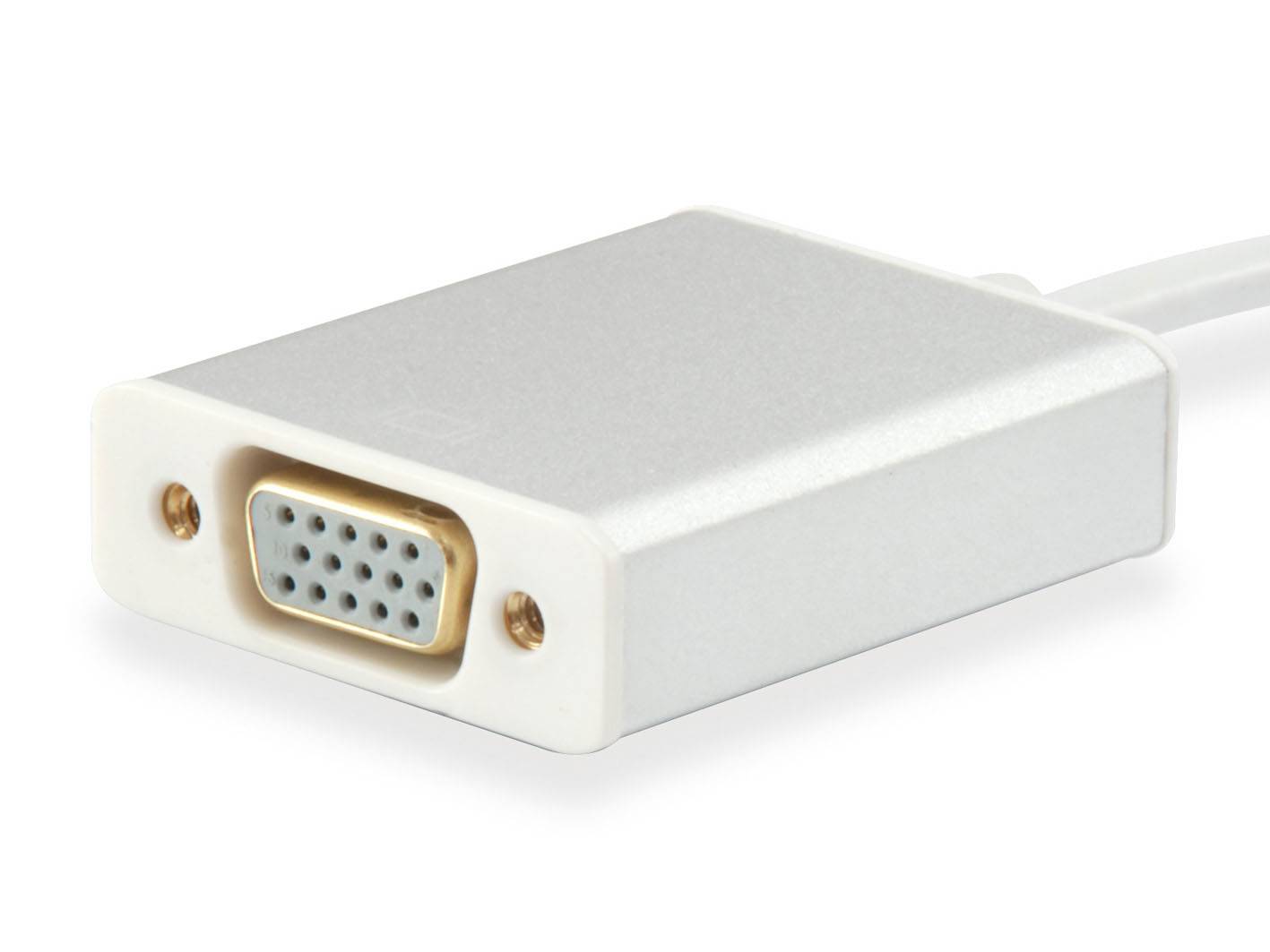 Equip Videoadapter - USB-C (M) zu HD-15 (VGA) - (W) - 15 cm
