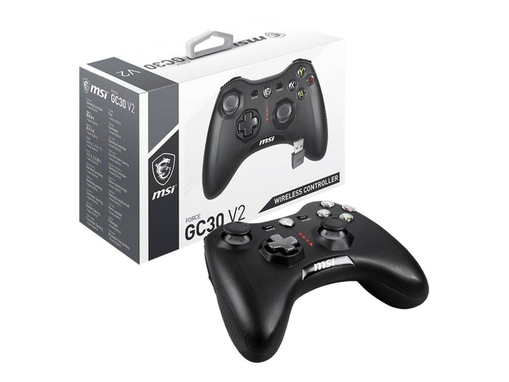 MSI Force GC30 V2 - Game Pad - kabellos, kabelgebunden