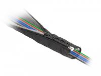 Delock - Kabelmanagement-Tülle - 1 m - Schwarz
