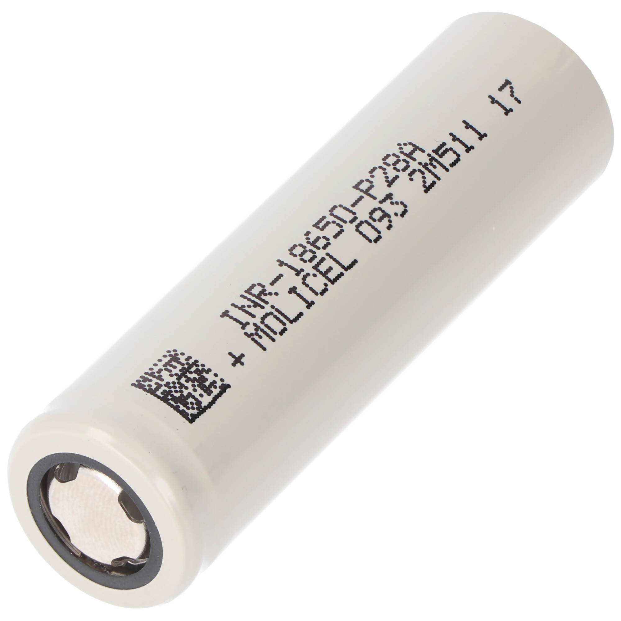 Molicel INR18650-P28A 2800mAh 35A Li-Ionen-Akku, 3,6V - 3,7V ungeschützt, flat top, Abmessungen 65x18,45mm