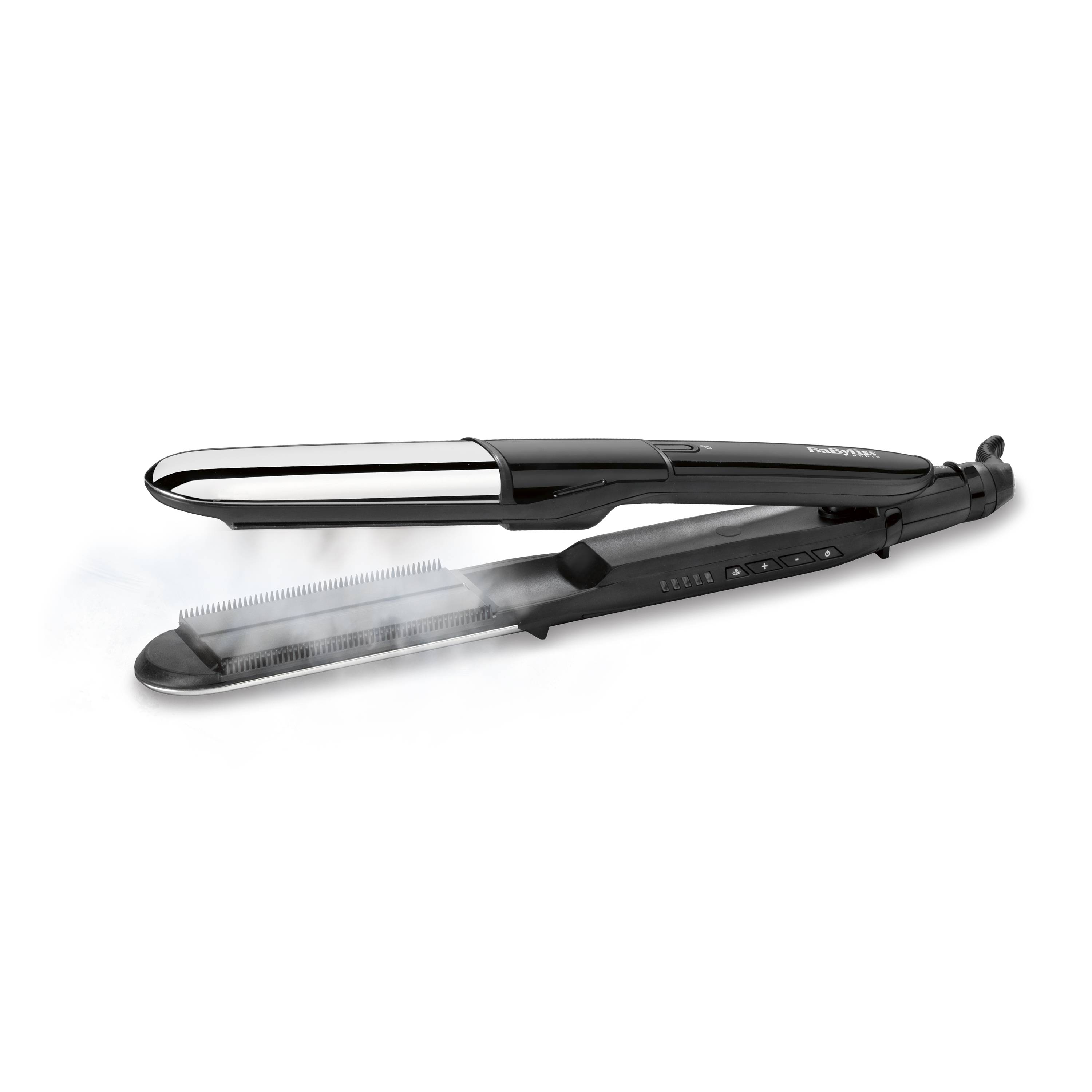 BaByliss Steam Mist Styler, Glätteisen, Dampf, Alle Haare, trockenes Haar, 150 °C, 230 °C