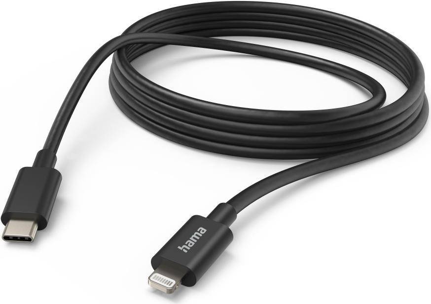 Hama 3m USB-C auf Lightning Kabel