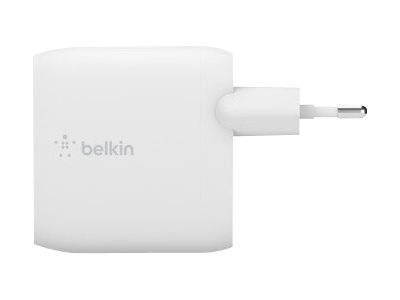 Belkin BoostCharge - Netzteil - 24 Watt - 2 Ausgabeanschlussstellen (USB)