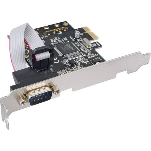 InLine® Schnittstellenkarte, 1x Seriell 9-pol, PCIe (PCI-Express) I/O-Karten / Frontpanel /
