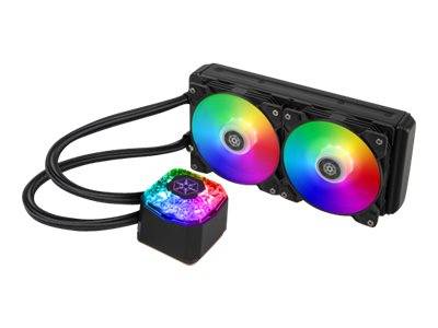 SilverStone Ice Gem - Prozessor-Flüssigkeitskühlsystem - Kühlergröße: 240 mm - (für: LGA1156, AM2, LGA1366, AM3, LGA1155