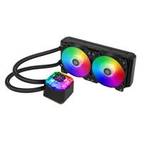 SilverStone Ice Gem - Prozessor-Flüssigkeitskühlsystem - Kühlergröße: 240 mm - (für: LGA1156, AM2, LGA1366, AM3, LGA1155