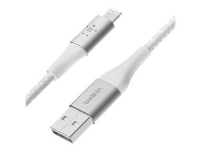 Belkin BOOST CHARGE - Lightning-Kabel - Lightning männlich bis USB männlich - 2 m - weiß - für Apple iPad/iPhone/iPod (Lightning)