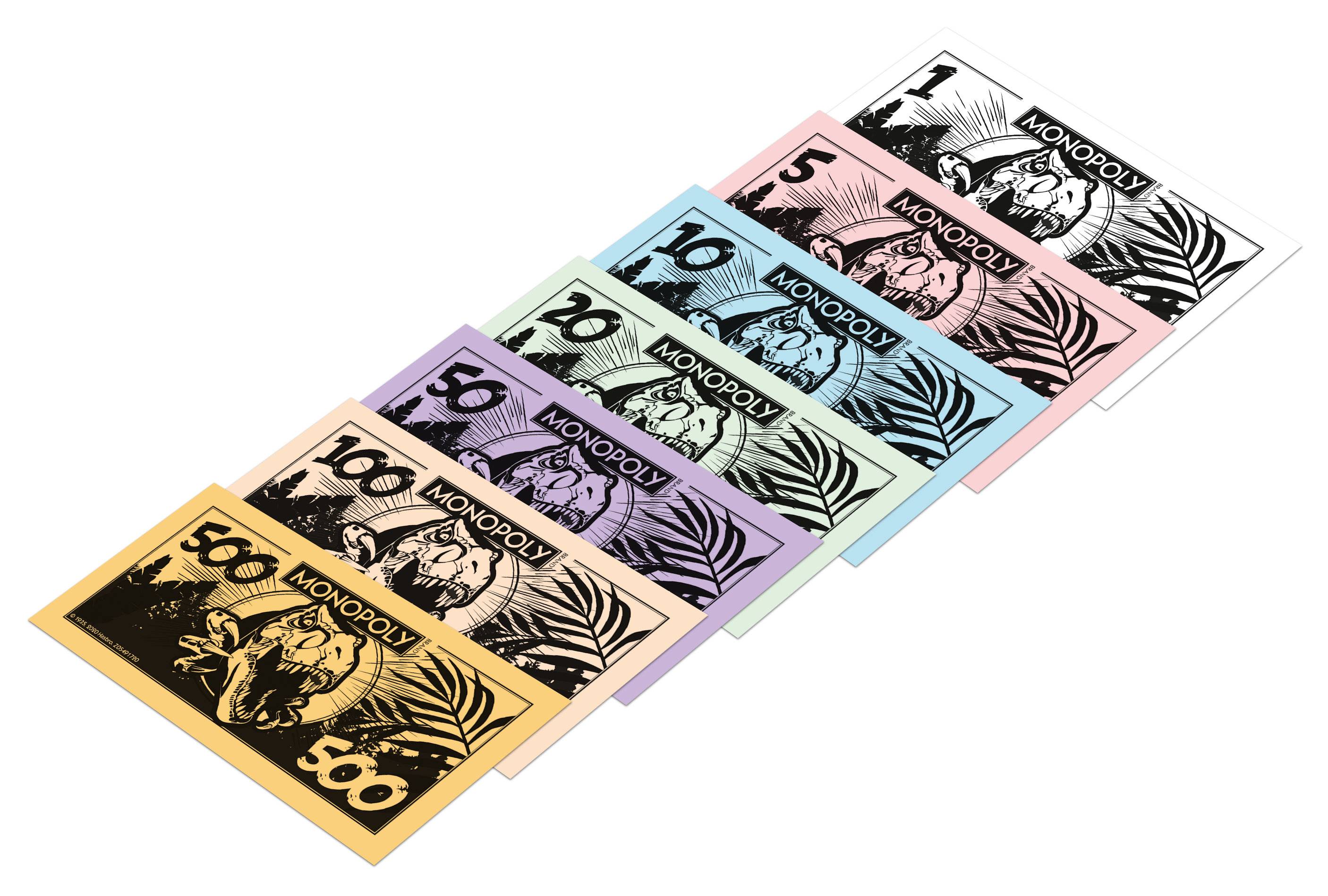 Monopoly Dinosaurier Dino Edition Gesellschaftsspiel Brettspiel Spiel