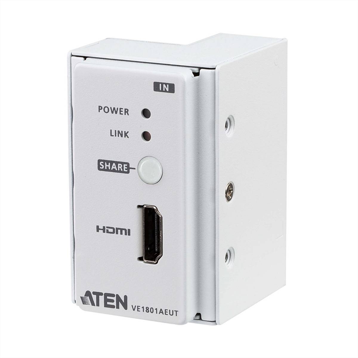 ATEN VE1801AEUT HDMI 4K HDBaseT-Lite Sender, mit EU-Wandplatte PoH