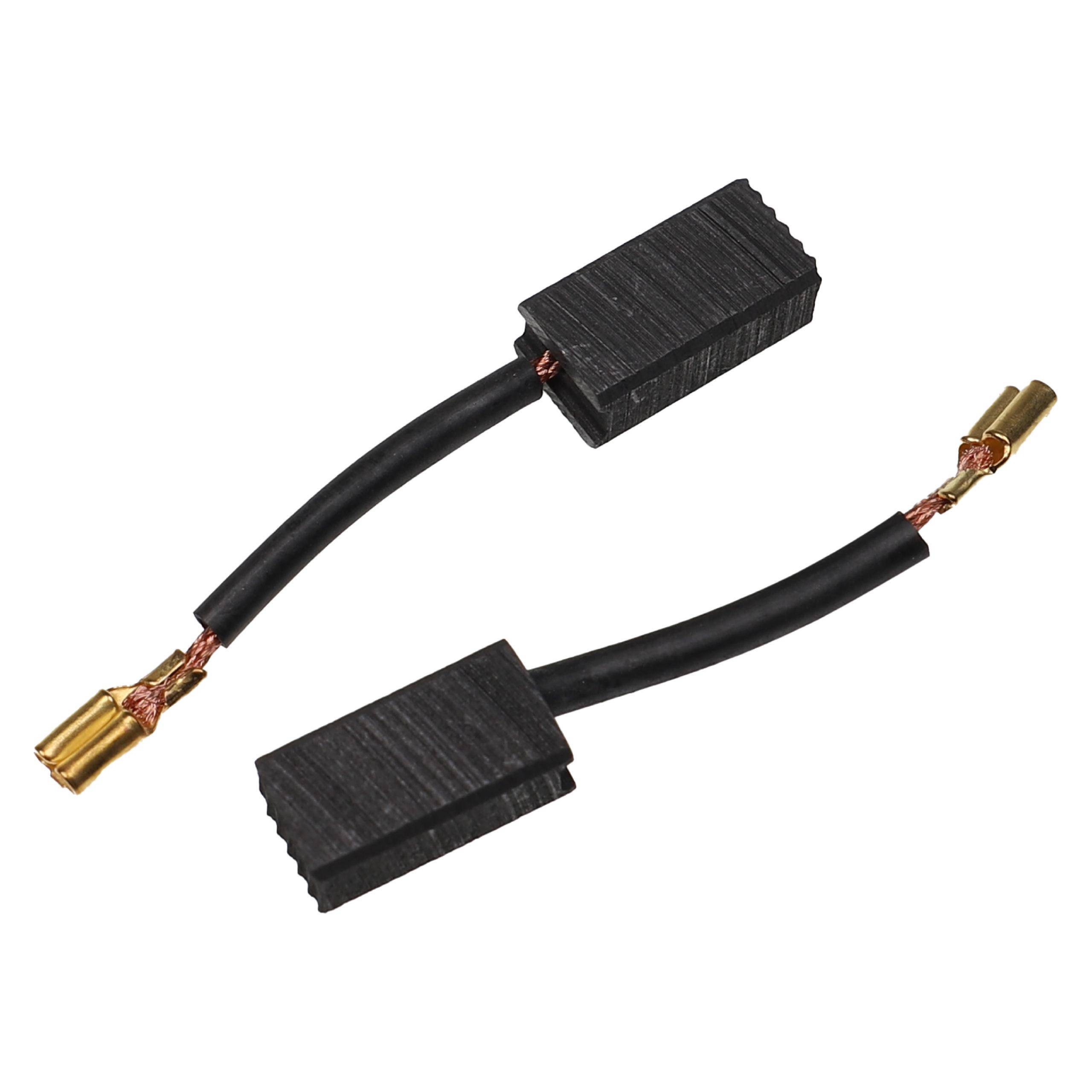 vhbw 2x Kohlebürste Ersatz für Eibenstock 655A1045 | für Elektrowerkzeug 6 x 8 x 15mm